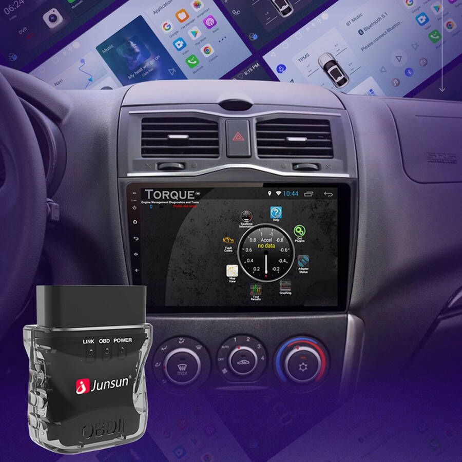 OEM Auto Diagnostische Scanner Bluetooth-compatibel Volledige OBD 2 Functies De indeling moet hetzelfde blijven als de invoer. Z