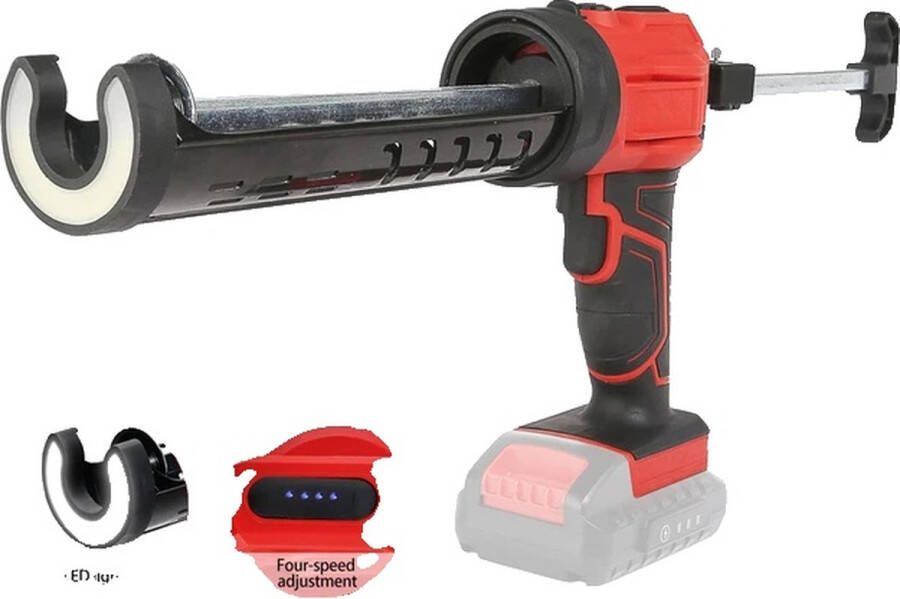 OEM Elektrische Lijmpistool 18V Vermogen Draadloze Bediening Geen Batterij
