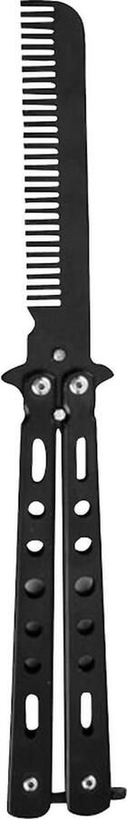 OEM Vlinderkam Zwart Vlinder Mes Kam Butterfly Comb Black