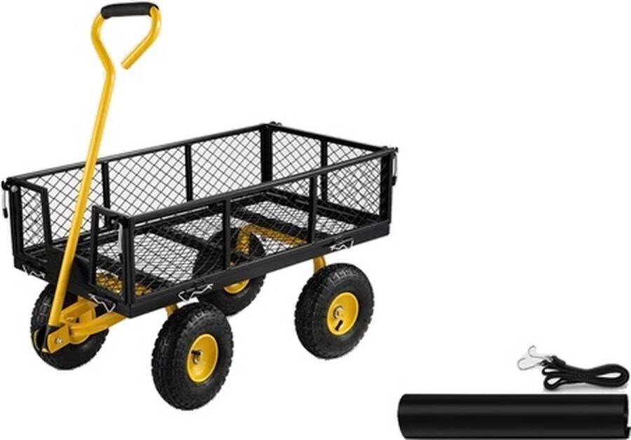 OEM Tuinwagen draagvermogen van 408kg stalen frame 880 ponden