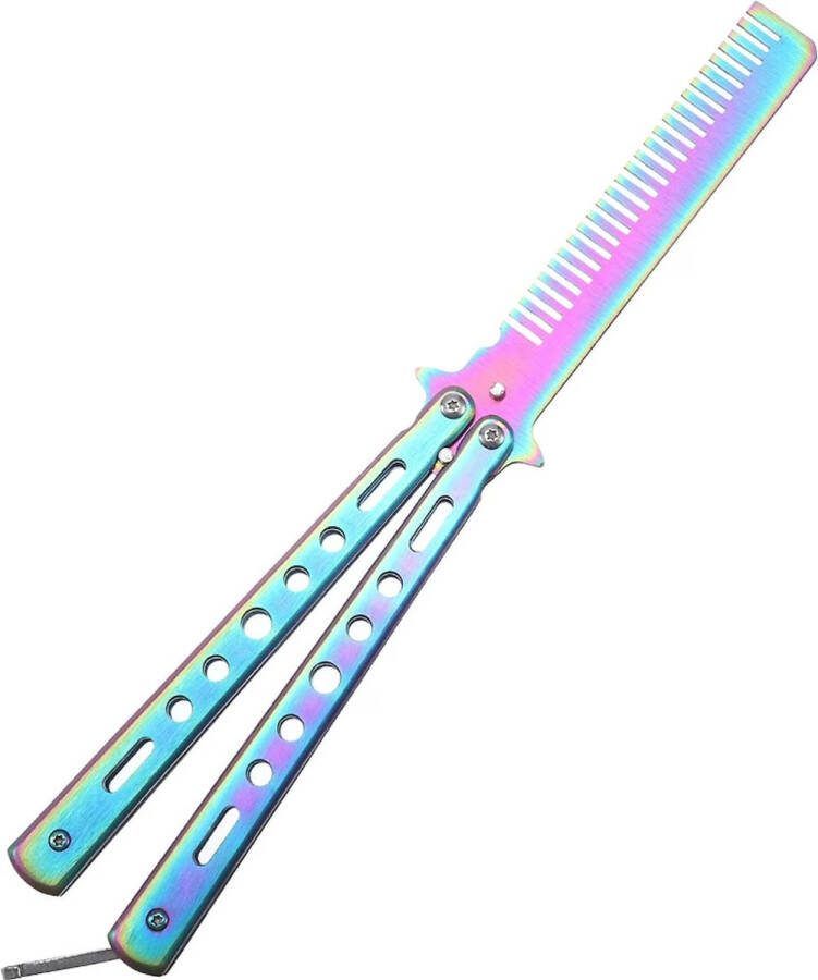 OEM Vlinderkam Fade Vlinder Mes Kam Butterfly Comb Fade
