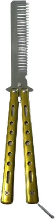 OEM Vlinderkam Goud Vlinder Mes Kam Butterfly Comb Gold