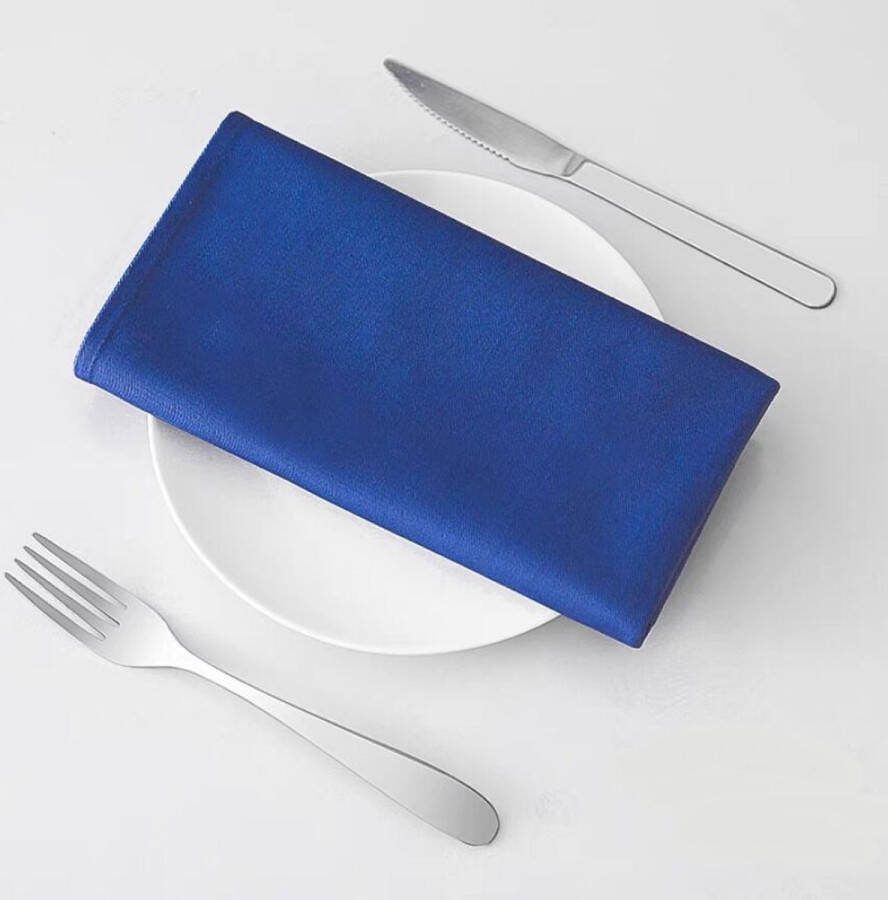 Office-Deals Servetten Blauw MM 500 x 500 10 stuks