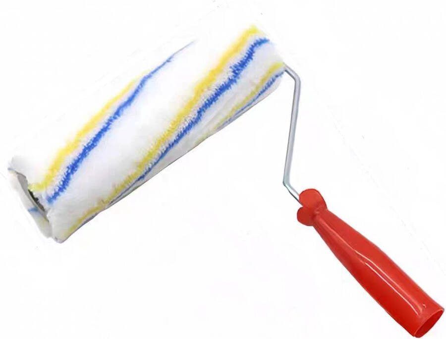 Office-Deals Verfroller Nylon 200 mm breed compleet met handvat 5 stuks