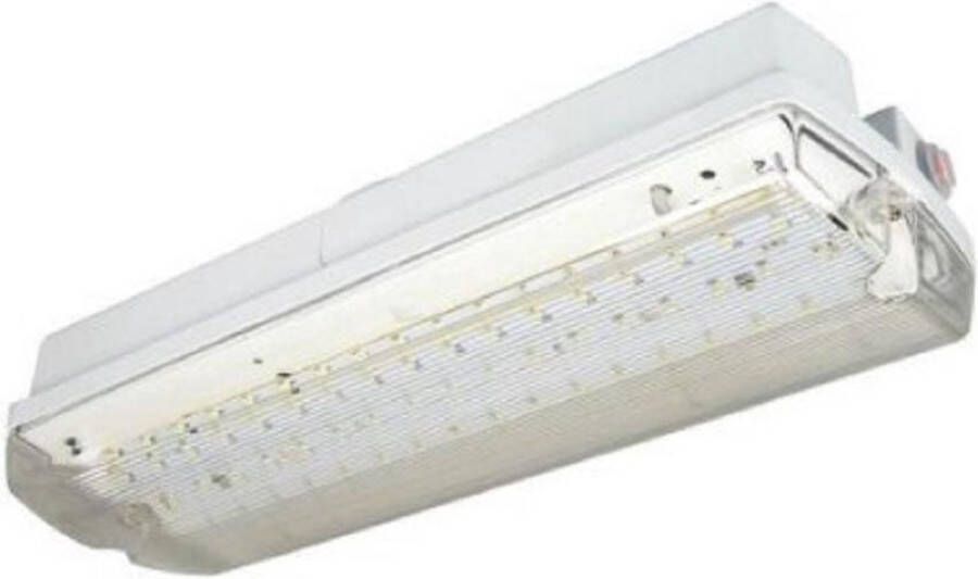 OFX Noodverlichting armatuur opbouw plafond of wand 150 Lumen LED 1.1W 3uur