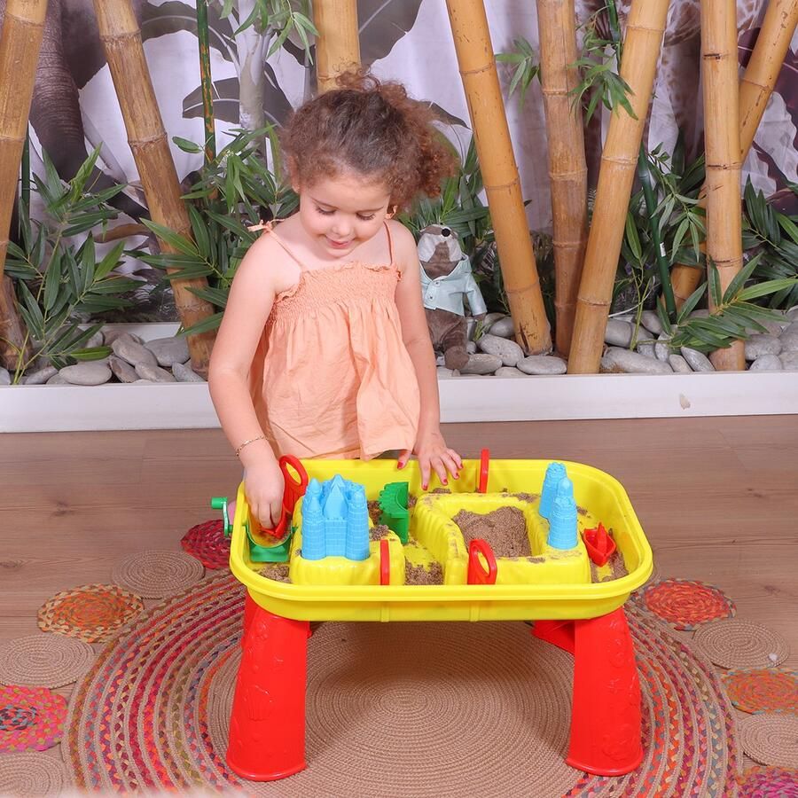 Ogi Mogi Toys Ogi Mogi Speelgoed Watertafel Zandtafel Strand Speelgoed tafel buiten vanaf 3 jaar
