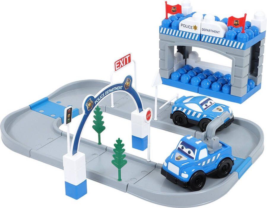 Ogi Mogi Toys politiebureau set Politie speelgoed vanaf 3 jaar 52 stuks