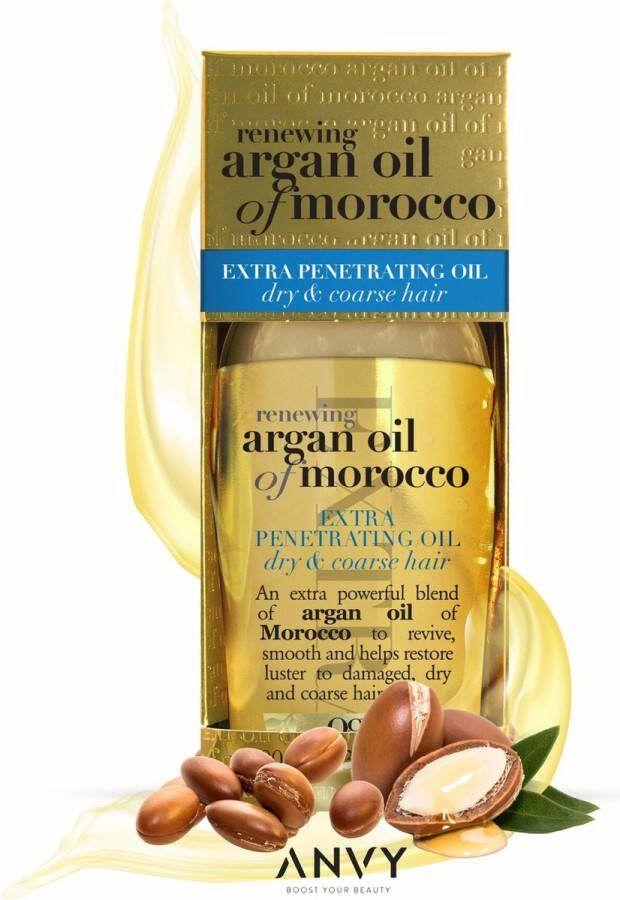 Ogx Haarolie Argan Oil of Morocco Extra Penetrating Arganolie Haar Olie Hair Oil