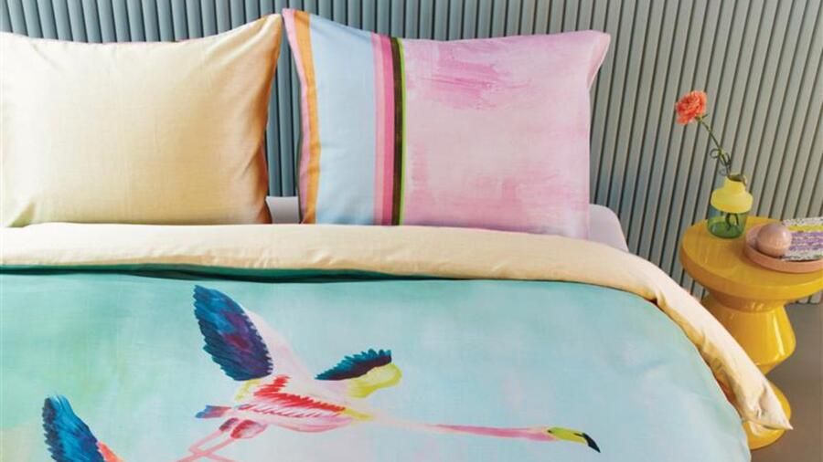 Oilily dekbedovertrek Colorful Birds multi lits jumeaux (240x200 220
