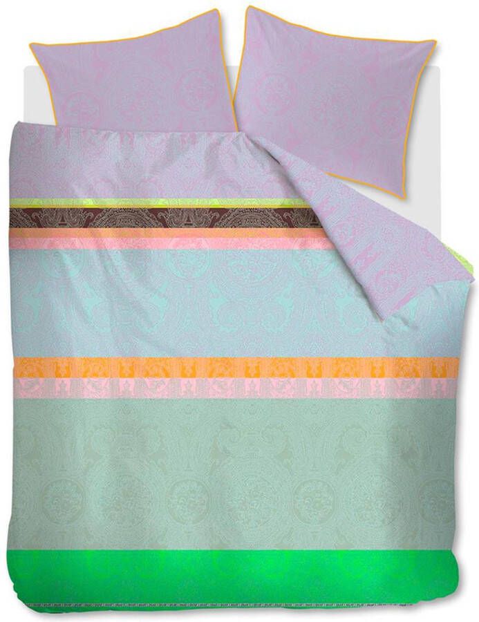 Oilily dekbedovertrek Paisley Stripes multi 1-persoons (140x200 220