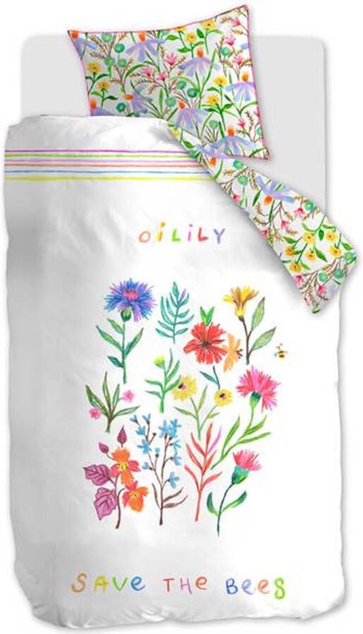 Oilily KIDS Save the Bees Kinderdekbedovertrek 100 x 135 cm Multicolor