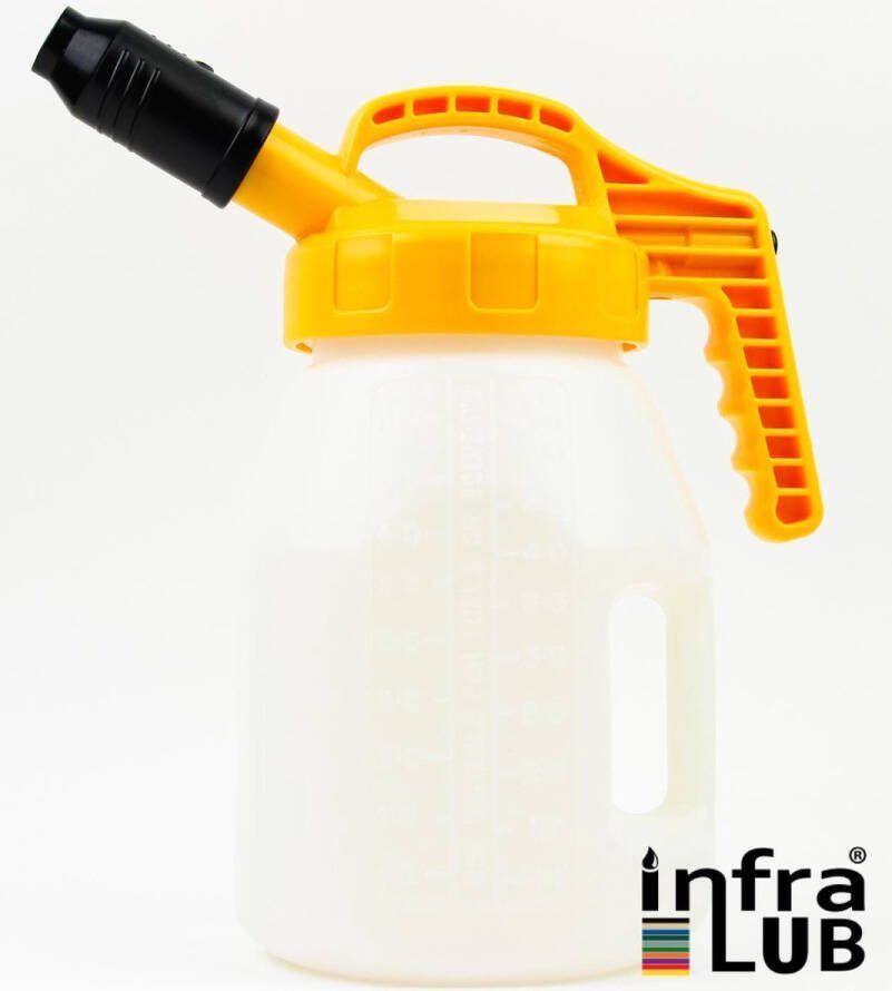 OilSafe Schenkkan (5 L) met korte tuit deksel geel