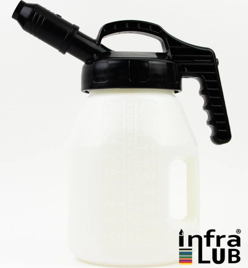 OilSafe Schenkkan (5 L) met korte tuit deksel zwart