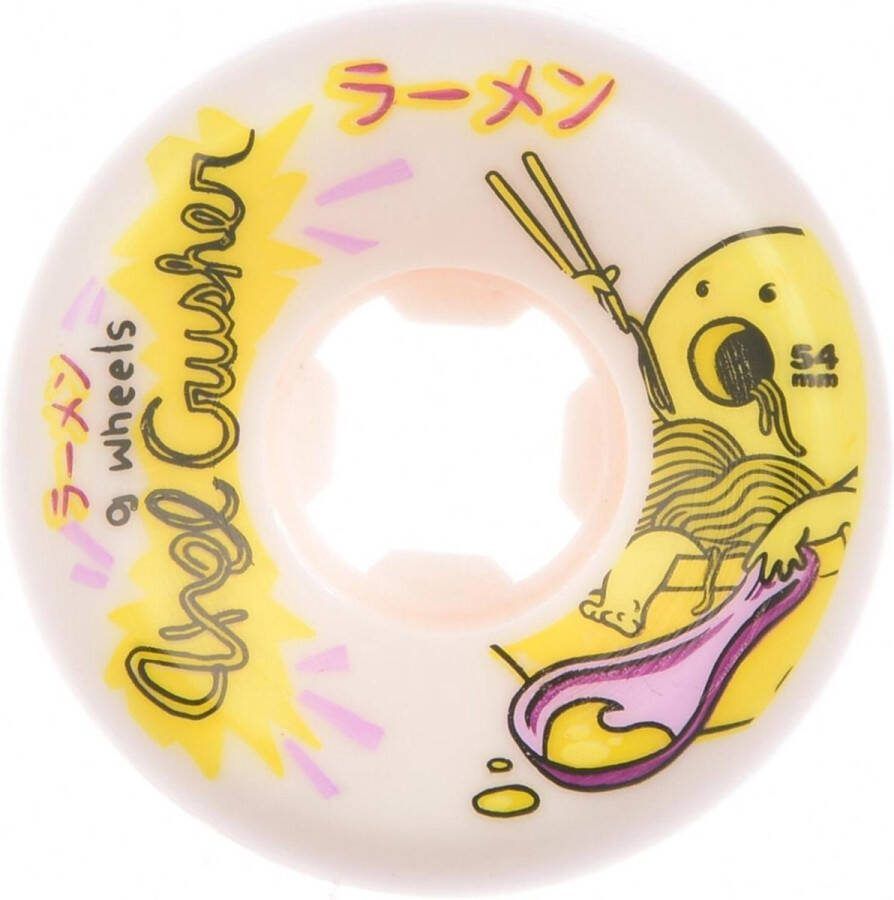 OJ Wheels 54mm Axel Crusher Ramen Elite Mini Combo 101A skateboardwielen pink
