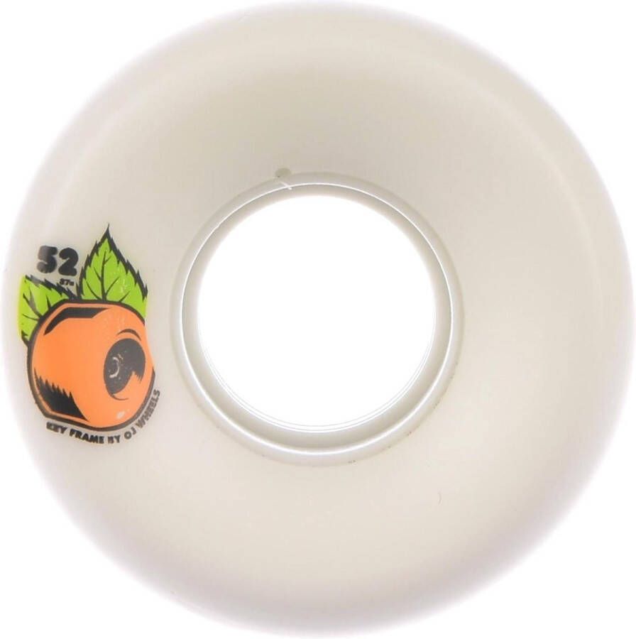 OJ Wheels 56mm Plain Jane Keyframe 87a skateboardwielen white