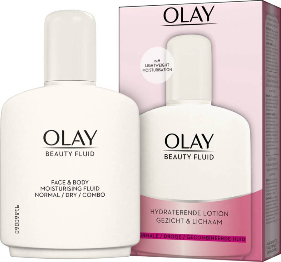 Olay Beauty Fluid Hydraterende Lotion Voor Gezicht En Lichaam 200 ml