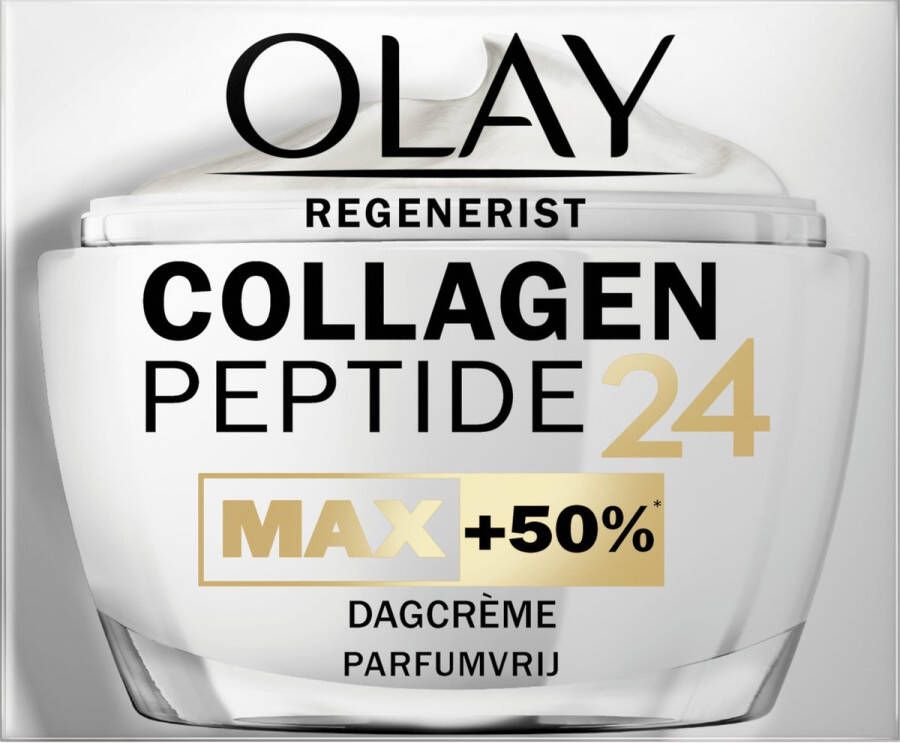 Olay Collagen Peptide Collageenpeptide 24 Max parfumvrije dagcrème 50 ml