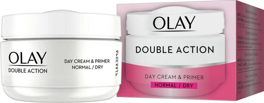 Olay Double Action Hydraterende Dagcrème En Primer 50 ml