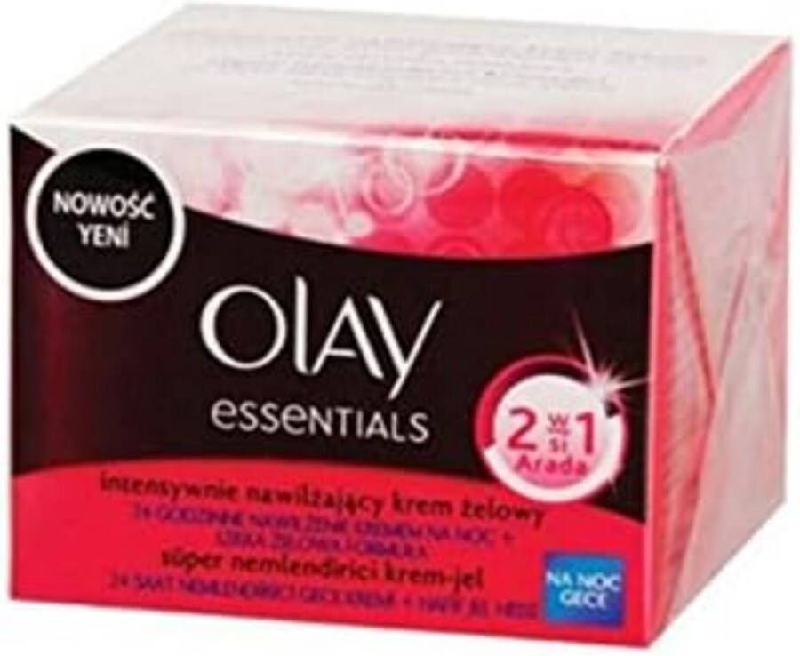 Olay Essentials 2-in-1 Hydraterende Nachtcrème 50 ml