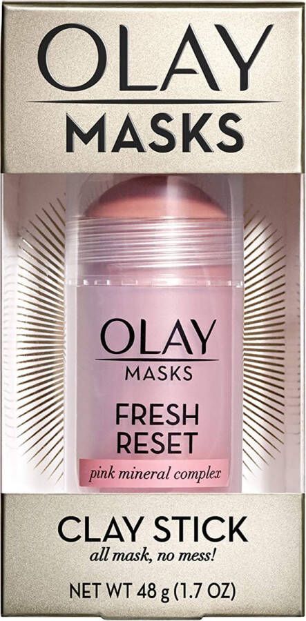 Olay Fresh Reset Pink Mineral Complex Clay Face Mask Stick