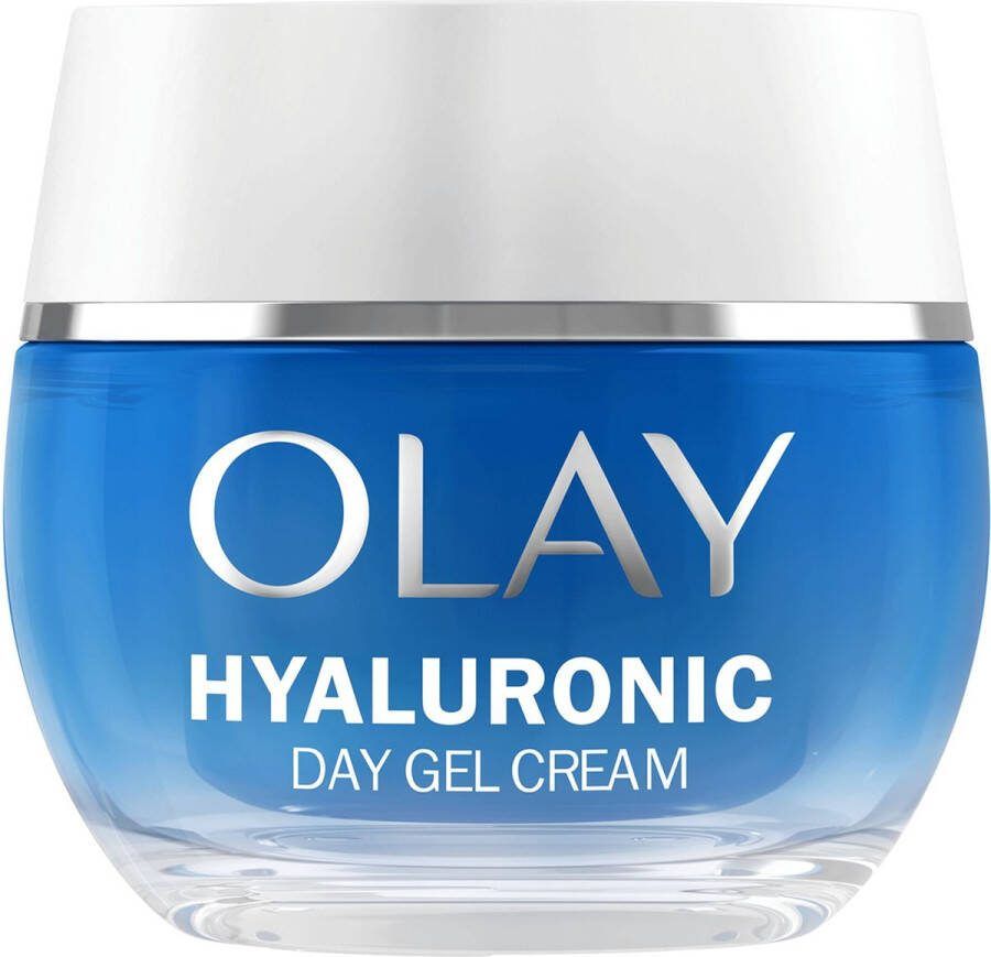 Olay Hyaluronic Gel Dagcrème Parfumvrij Hydrateert De Huid En Maakt Ze Voller En Glad 50 ml
