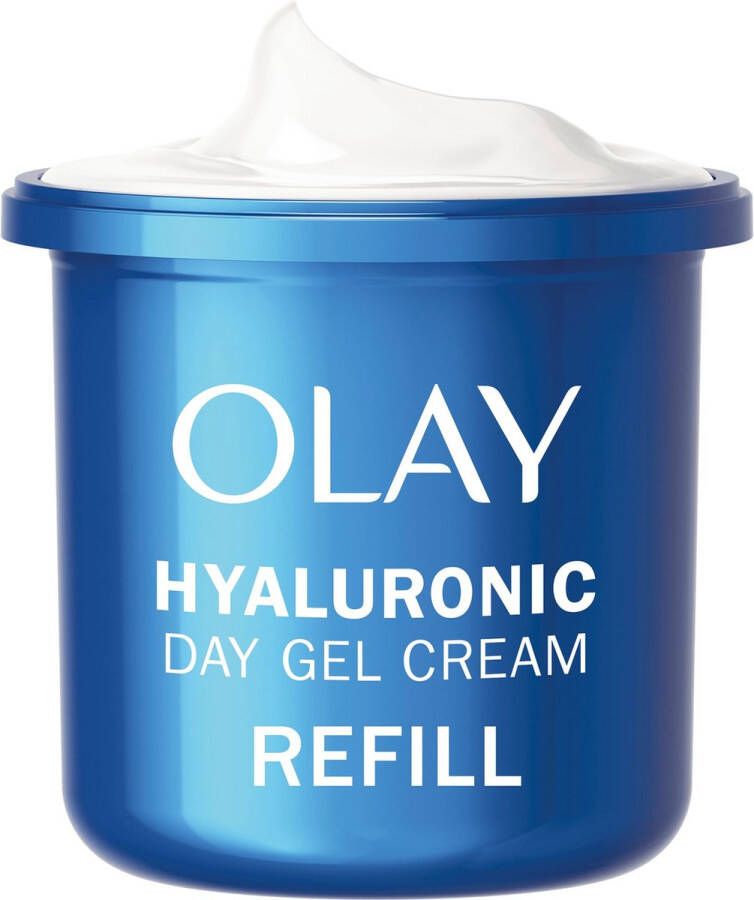 Olay Hyaluronic Navulling Voor Gel Dagcrème Maakt De Huid Voller En Glad 50 ml