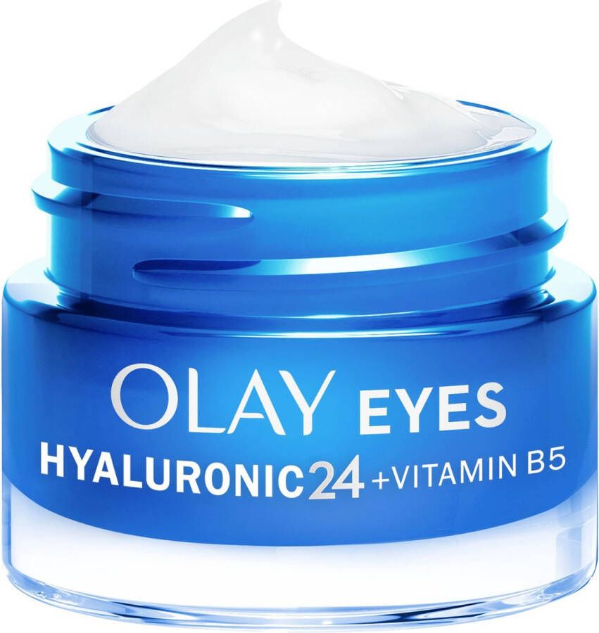 Olay Hyaluronic Oogcrème Met Niacinamide + Vit B5 Hydrateert & Maakt De Huid Voller En Glad 15ml