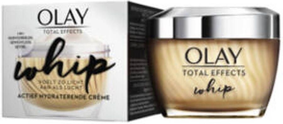 Olay Hydraterende Crème Total Effects Whip 4x50ml Voordeelverpakking