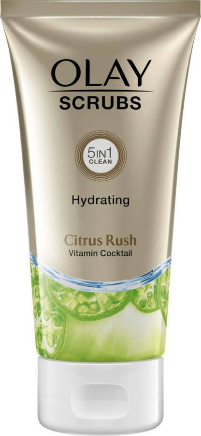 Olay Hydrating citrus rush gezichtsscrub 150 ml