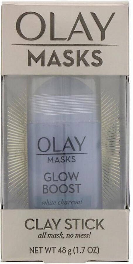 Olay Maskers White Charcoal Clay Stick 100% Masker 0% Geknoei 48 g