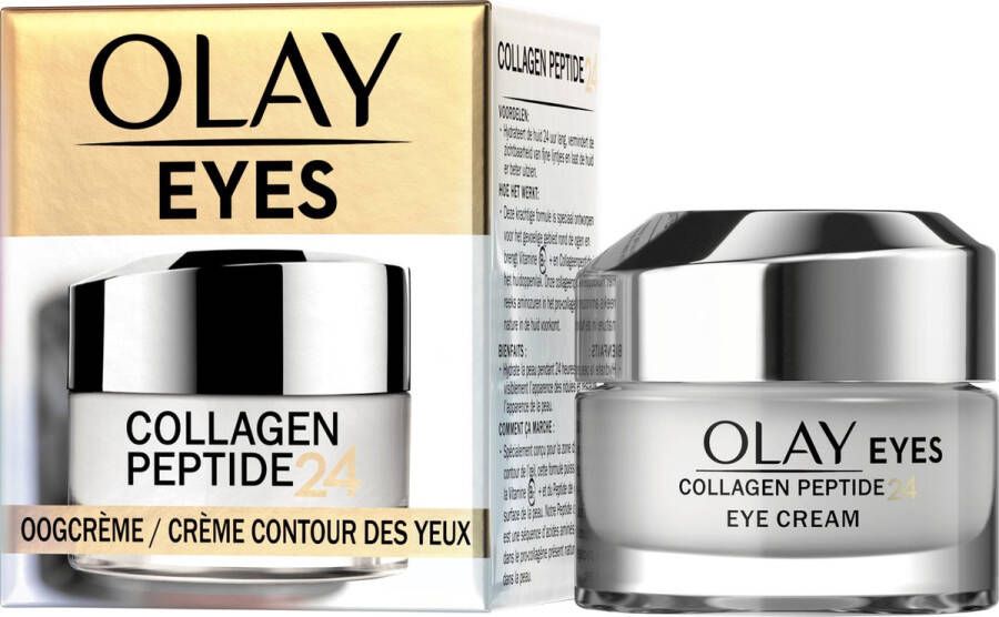 Olay Regenerist Collagen Peptide24 Oogcrème Zonder Parfum 15ml