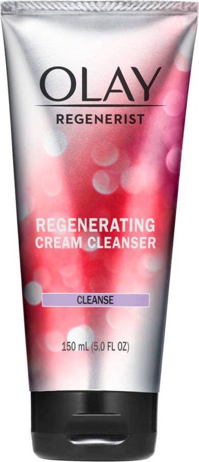Olay Regenerist Cream Face Wash with Vitamin C and BHA Facial Cleanser Poriën-vrij Mee-eters- Vrouwen & Mannen Reinigingscréme Parfumvrij Egale huid