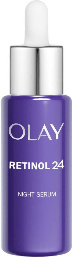 Olay Retinol 24 Nachtserum Met Retinyl Propionaat Maakt Glad Vernieuwt en Hydrateert 40 ml