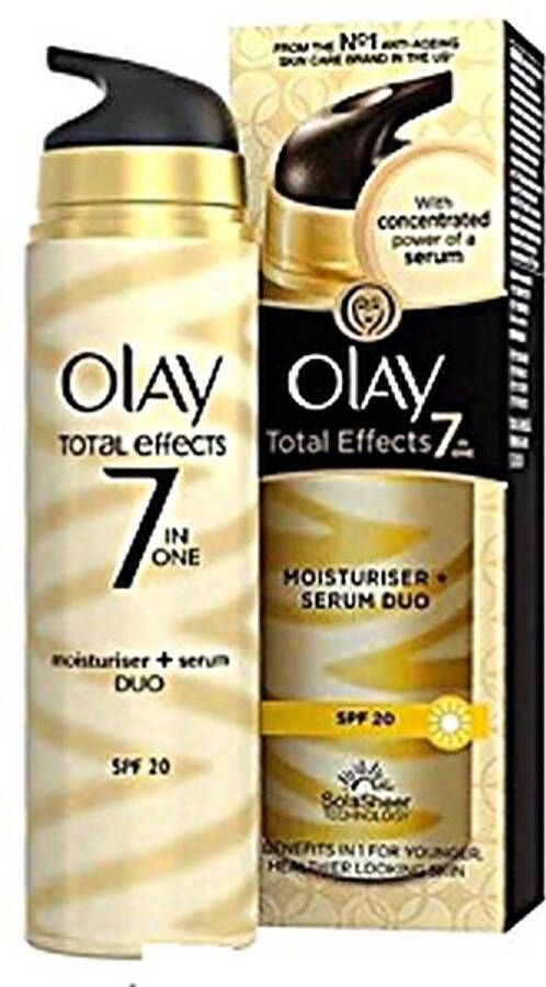 Olay Total Effect 7-in-1 Moisturiser + Serum Duo 40 ml