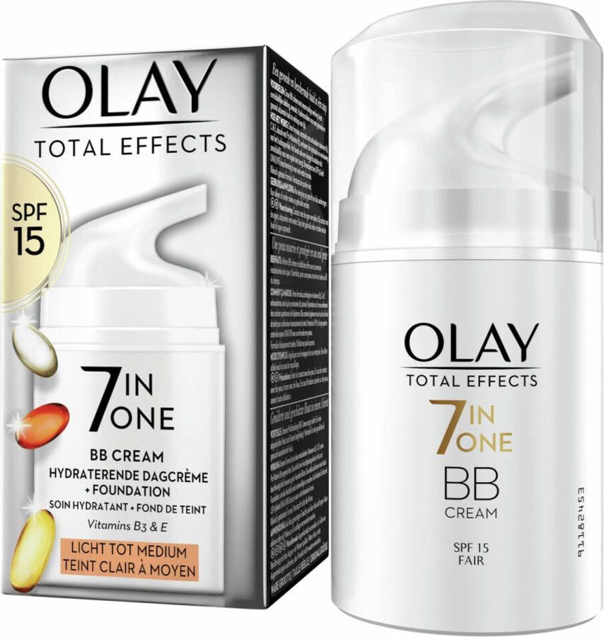 Olay 4x Total Effects 7-in-1 BB Creme Light-Medium SPF 15 50 ml
