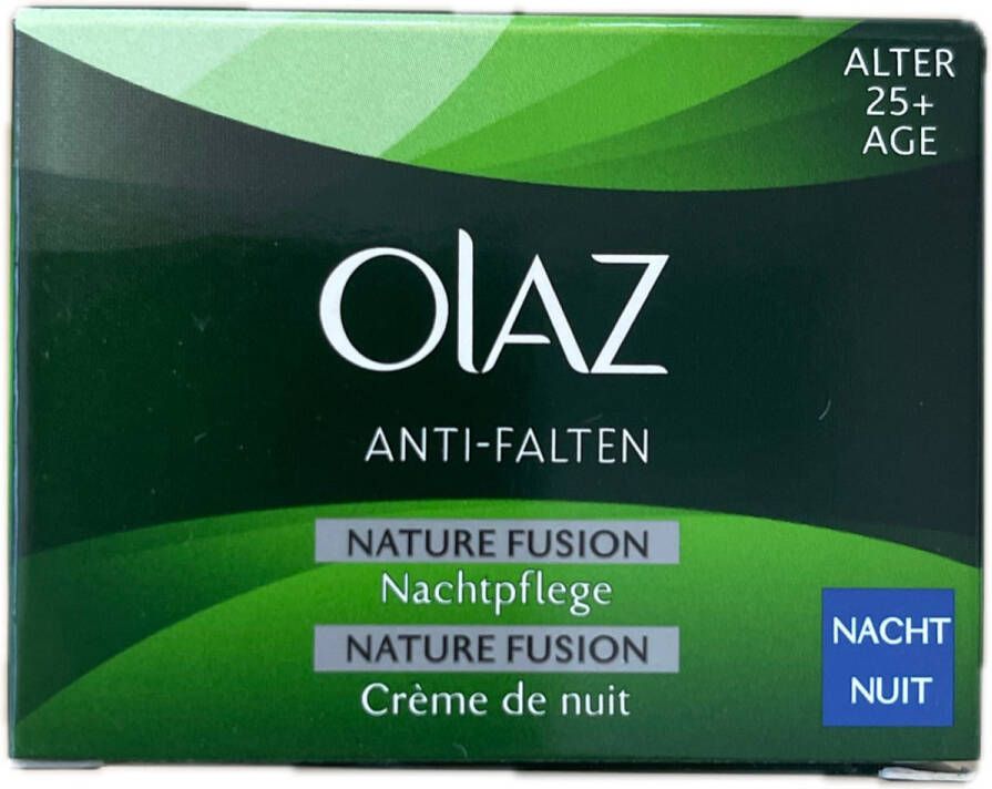Olaz ANTI-RIMPEL NACHTGEZICHTSCRÈME NATUURLIJKE SENSATIE 50ML