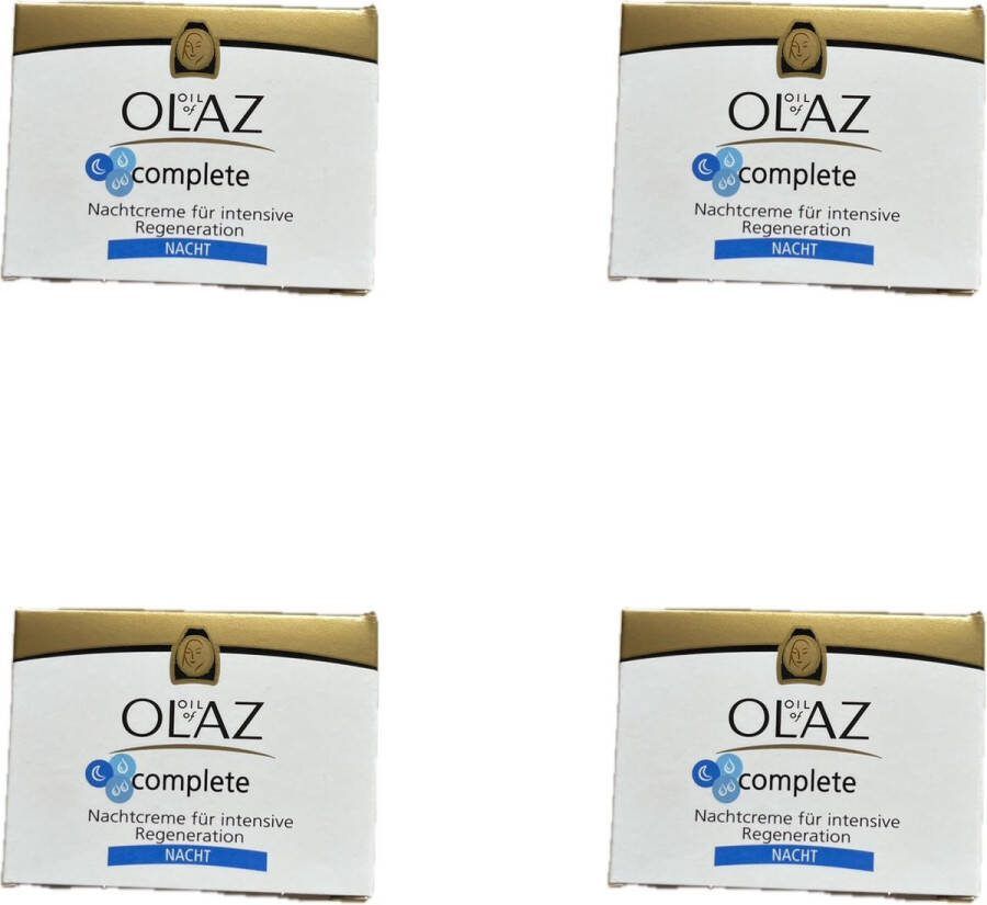 Olaz COMPLETE NACHTCREME 50 ML 4 STUKS
