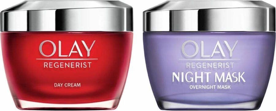 Olaz Set. Regenerist day cream 50 ml + regenerist night mask 50 ml