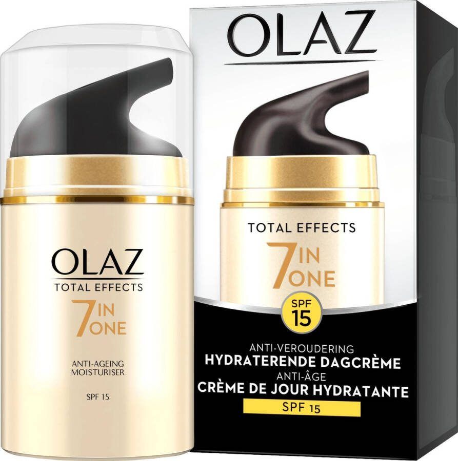 Olaz Total Effects 7in1 Anti-Veroudering Hydraterende Dagcrème Met SPF15 50ml