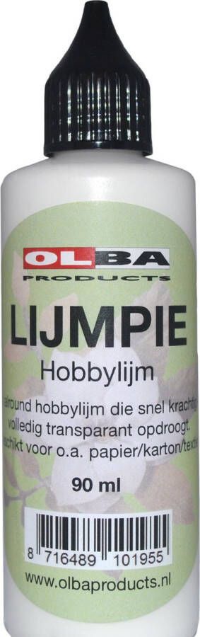 Olba Hobbylijm Knutsellijm 100 ml