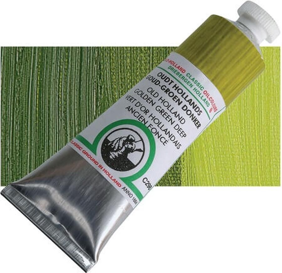 Old Holland Olieverf Golden Green Deep C298 18ml