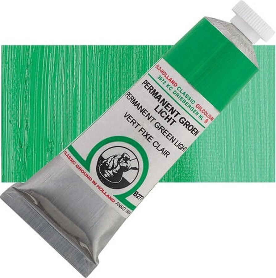 Old Holland Olieverf Permanent Green Light B277 18ml