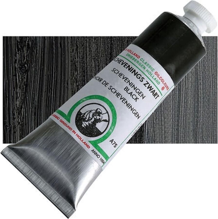 Old Holland Olieverf Scheveningen Black A75 18ml