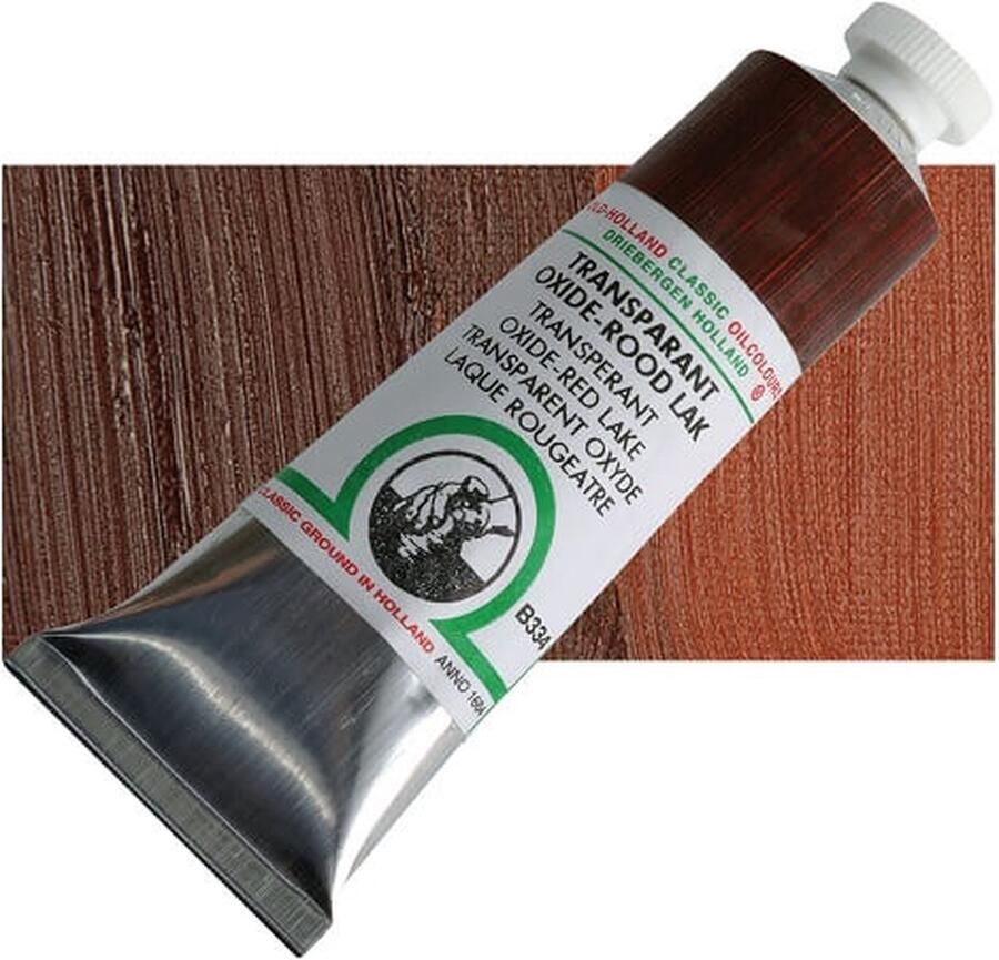 Old Holland Olieverf Transparent Oxide Red Lake B334 18ml