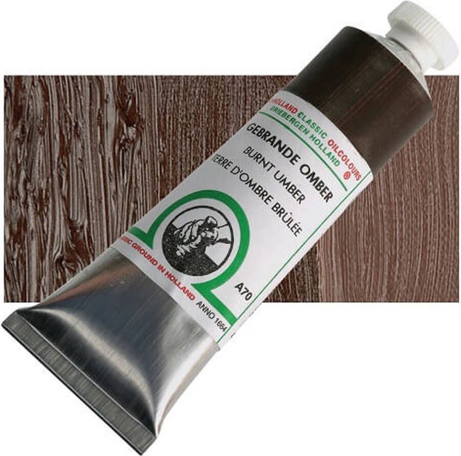 Old Holland Olieverf Burnt Umber A70 18ml