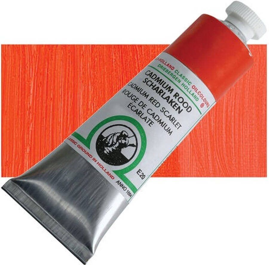 Old Holland Olieverf Cadmium Red Scarlet E20 18ml
