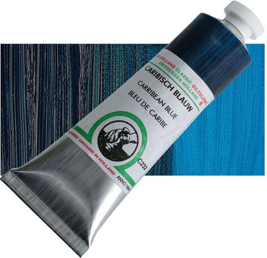 Old Holland Olieverf Caribbean Blue C232 18ml