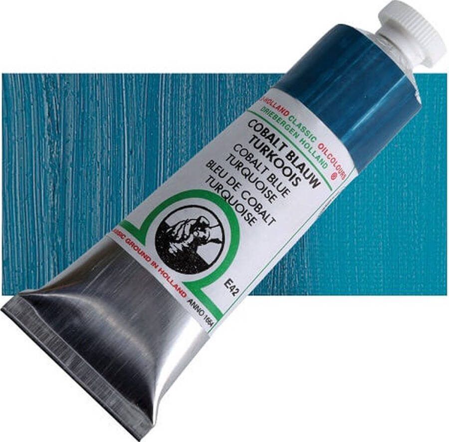 Old Holland Olieverf Cobalt Blue Turquoise E42 18ml