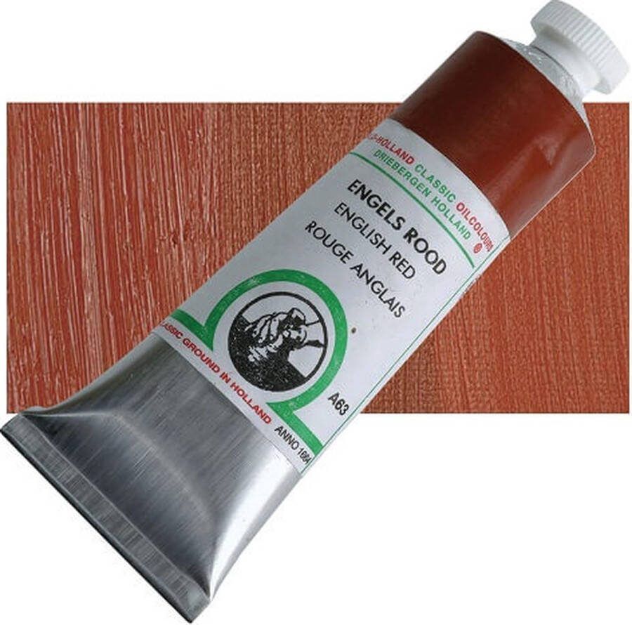 Old Holland Olieverf English Red A63 18ml