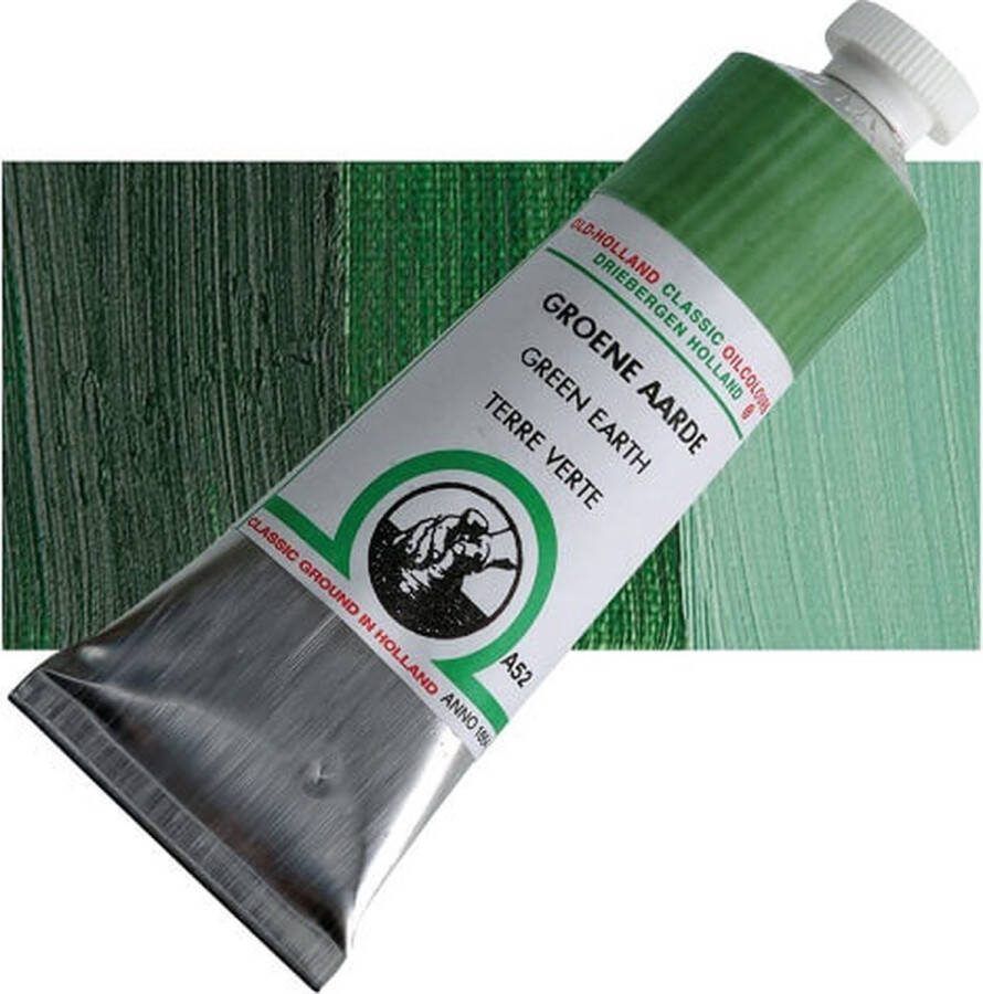 Old Holland Olieverf Green Earth A52 18ml